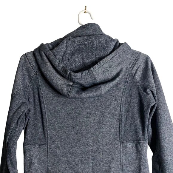 Mondetta Women's Blue Full Zip Performance Wear Fleece Hooded Jacket - Picture 6 of 10